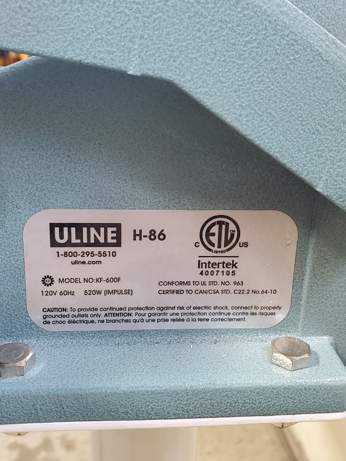 GREAT CONDITION Uline FootOperated Impulse Sealer H86 24" FREE