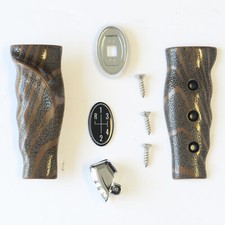 Hurst Pistol Grip Handle Restoration Kit Mopar 4 Speed Grips Bezels Oer Lens