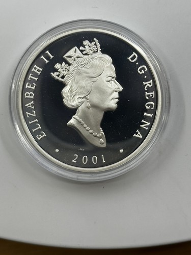 Moneta Argento Sterling Auto 2001 Canada Russell Modello L - Serie Trasporti - Foto 3 di 5
