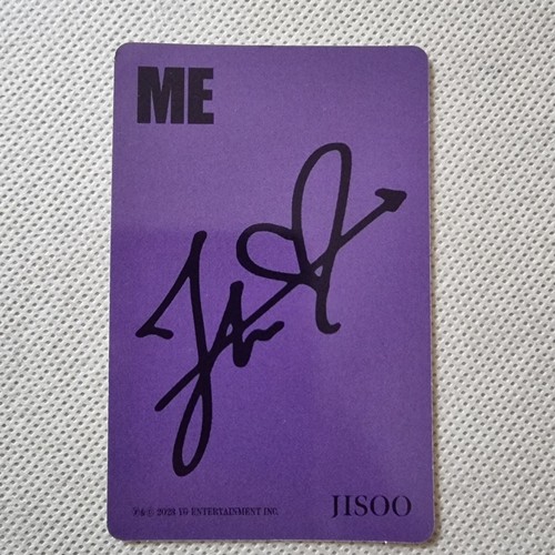 BLACKPINK JISOO ERSTES SINGLE ALBUM [ICH] ALBUM ORIGINAL JISOO POLAROID & FOTOKARTE - Bild 18 von 54