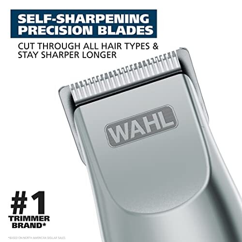 WAHL Groomsman Battery Operated Facial Hair Trimmer for Beard  &ndash; Model 9906-717V