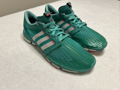 Adidas AdiPure Techfit Running Womens Shoe Sneaker Green