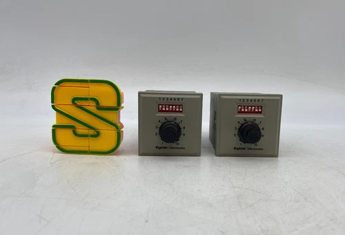 Tyco Electronics CNS-35-96 Programmable Time Delay Relay *Lot of (2)* (Used)