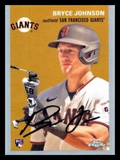 2023 Topps Chrome Platinum Anniversary #20 Bryce Johnson Refractor Orioles 6428