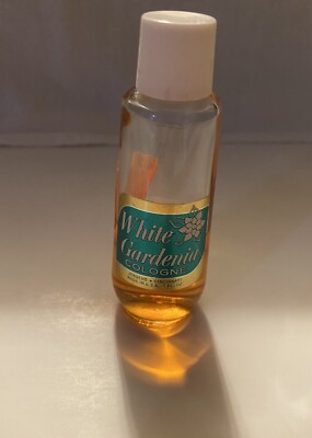 Vintage White Gardenia Cologne, Jergens, Cincinnati, Made In USA, Hyde s