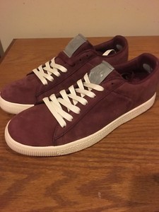 puma clyde maroon