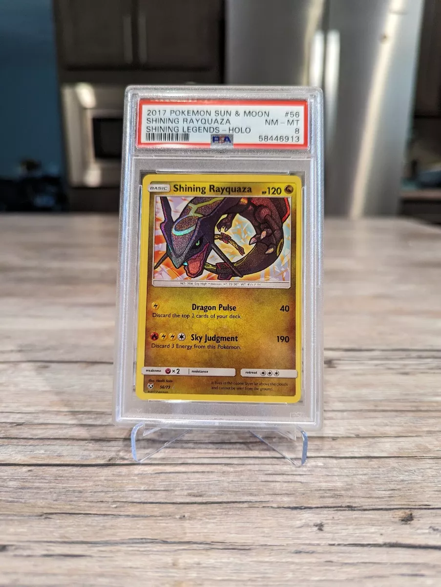  Pokemon Shining Rayquaza - 56/73 - Holo Rare - Sun