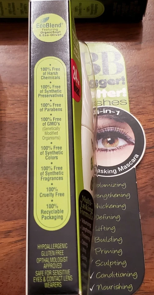 Physicians Formula Organic Wear BB Mascara 6413 Ultra Black NIB (Lot of 5) NEW - Image 4 of 4