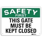 Lyle U7-1257-Ra_14X10 Safety Sign, 10 In Height, 14 In Width, Aluminum,