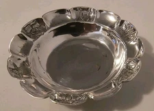 Sanborns Mexico Sterling Silver Trinket Dish 2.75” Multi Pattern (B)