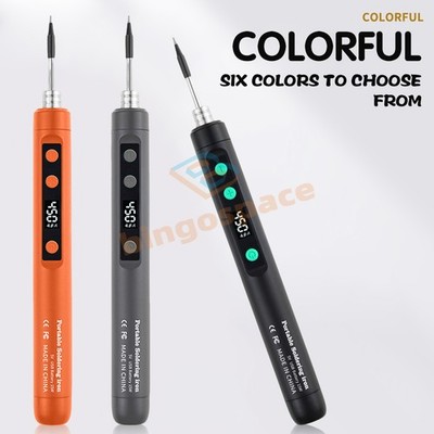 Cordless Soldering Iron Kit 1100mAh USB Rechargeable Portable Soldering Iron Set