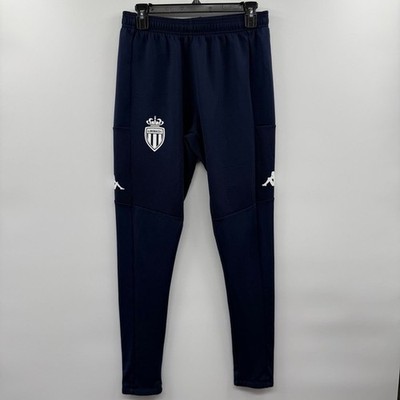 KAPPA AS MONACO TRAINING TECHNICAL SOCCER TRACKSUIT BOTTOMS PANTS JOGGERS MED