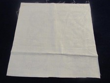 Vintage Stamped to Embroider 12" Linen Square Wildflower Floral and Foliage Zz1