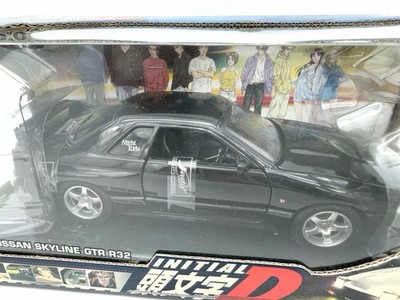 Diecast Metal Initial D Nissan Skyline GTR R32 Jada 1:24 New