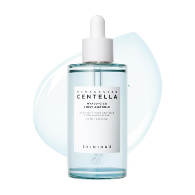 Hyalu-Cica First Ampoule, Korean Serum for Face with Hyaluronic Acid & Centella,
