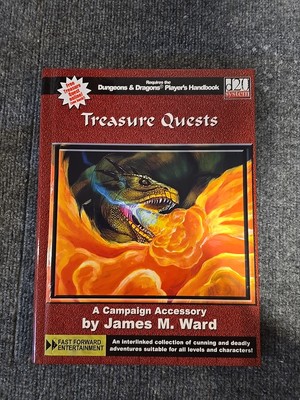 2002 Fast Foward Entertainment D20 Treasure Quest