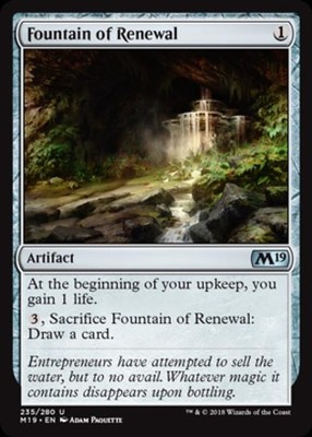Fountain of Renewal - LP U : Magic 2019 Core Set