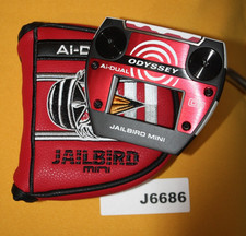 Odyssey Ai-Dual Jailbird Mini DB 33" Mallet Putter Steel Golf Club J6686 MINT
