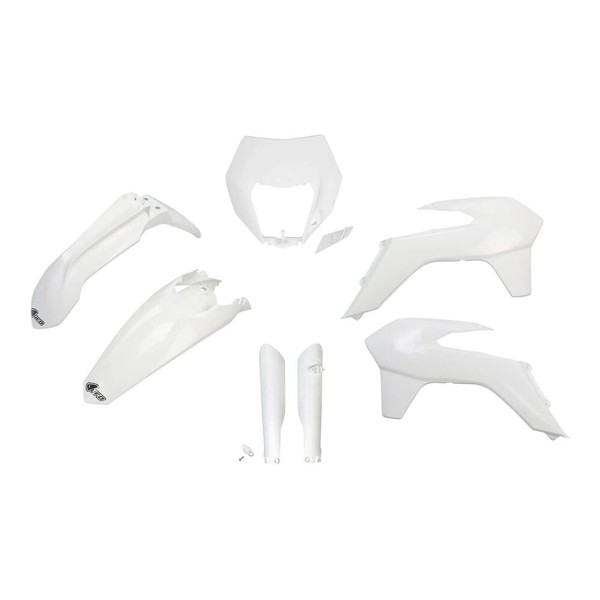 Ufo Plastiksatz Komplett Plastikkit EXC 14-16 WHT-image