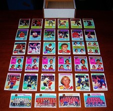 1975-76 Topps Hockey Complete Set 330 Bobby Orr Ken Dryden Phil & Tony Esposito