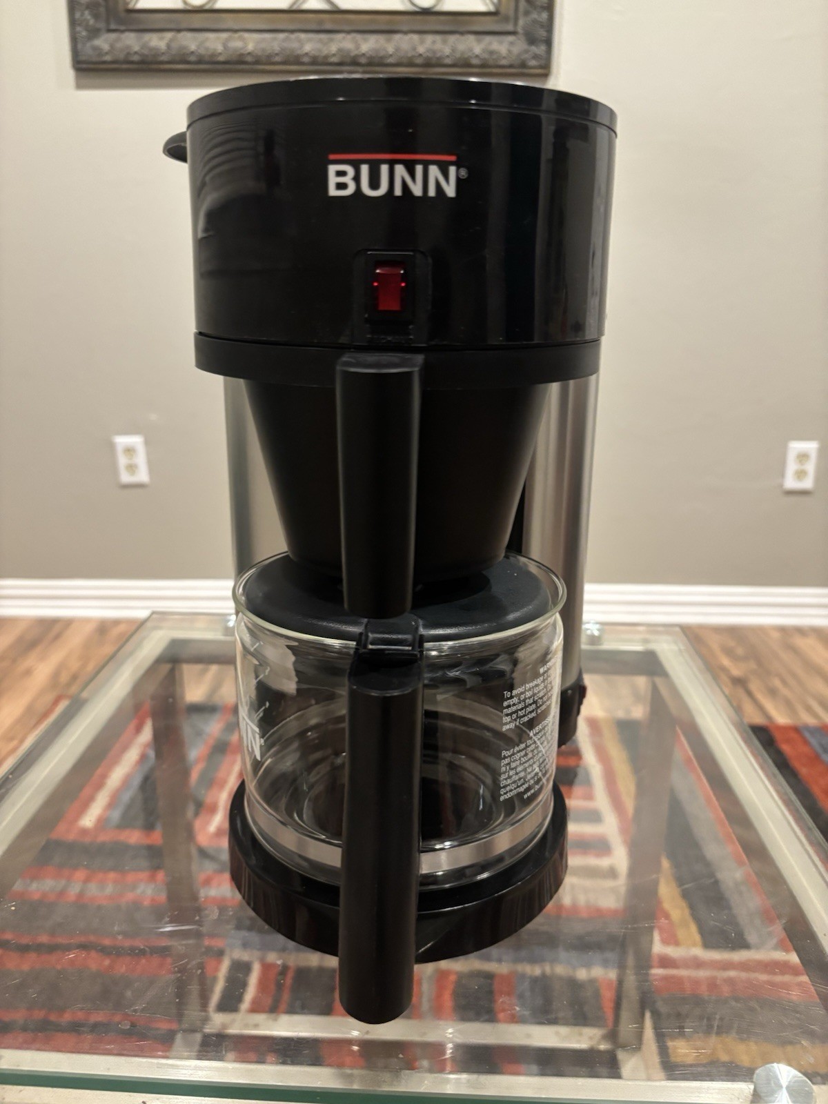 Stainless Steel W/ Carafe Nhs-b Working