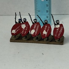 Lead Miniature Toy Soldiers 1:72 Zulu War