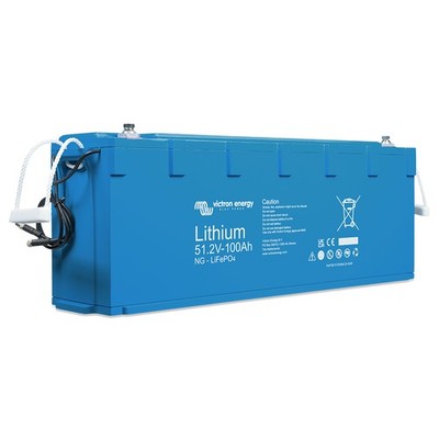 Batterie 100Ah 51,2V BMS integrierter Shunt Next Generation Victron Lithium-NG