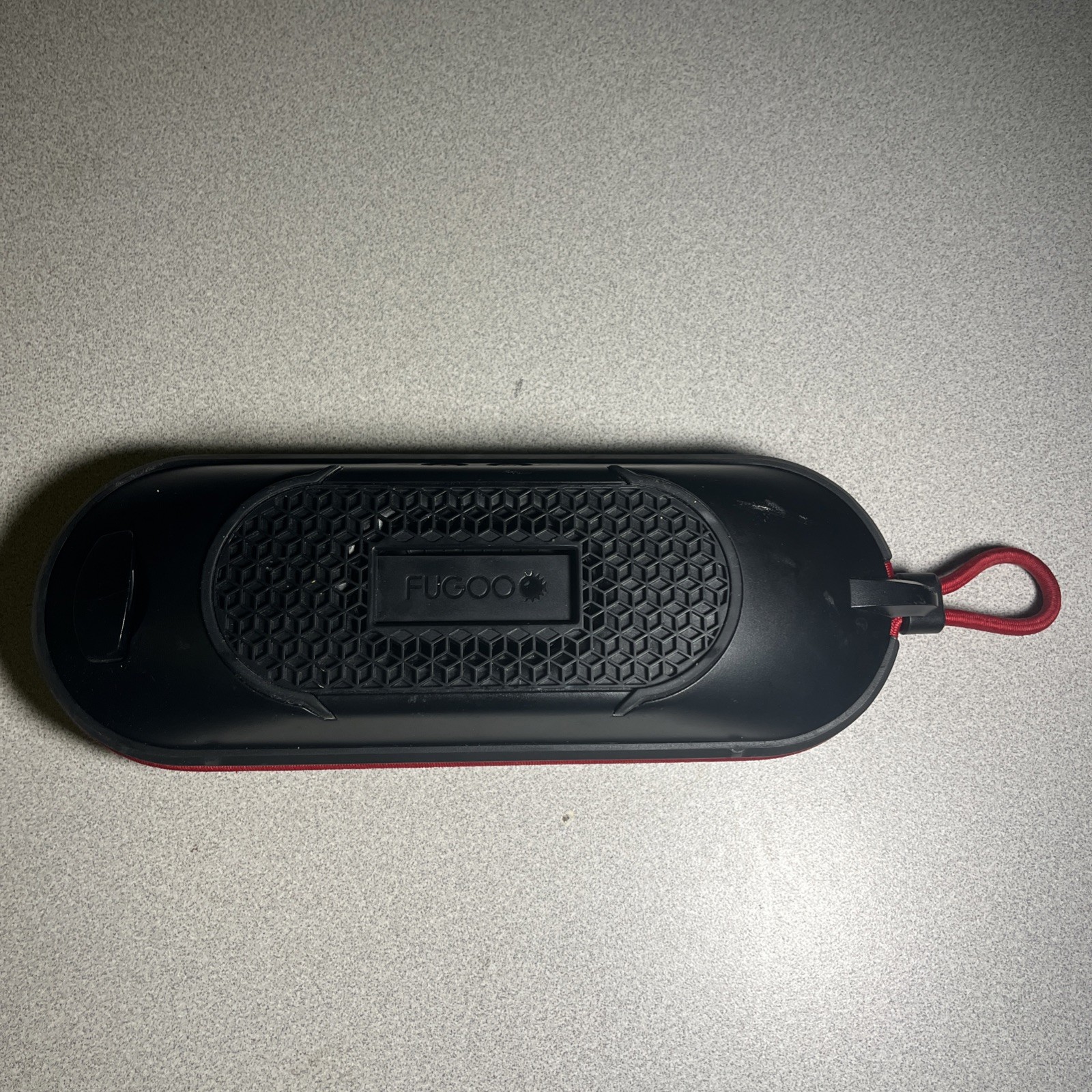 FUGOO Bluetooth Go Portable Speaker Black w/Red Trim Model FSNA3