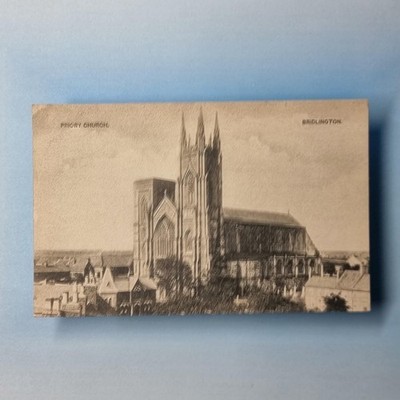 Bridlington Postkarte um 1935 Yorkshire Priorat Kirche