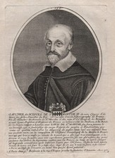 Scevole De Sainte-Marthe Storico Francese Poitiers Ritratto Incisione