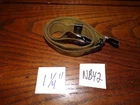 Original WW2 US Military Kerr thompson Rifle Sling unmarked dirty canvas