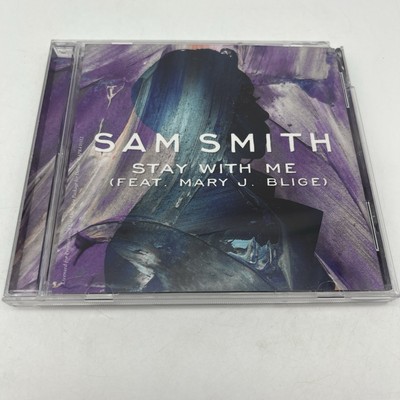 Sam Smith Feat. Mary J. Blige - Stay With Me (CD, Single, Promo) - Rare