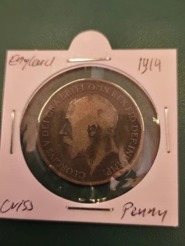 One Penny 1914, Great Britain Pu1