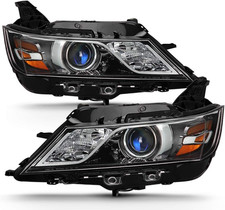Headlights Driver Passenger Side for Halogen Model Only 2014-2020 Chevy Impala