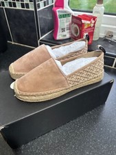 HUGO BOSS MADEIRA Shoes LIGHT BIEGE UK3 RRP £139 BRAND NEW