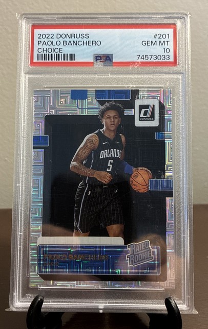 Paolo Banchero 2022 Panini Donruss Rated Rookie