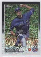 2015 Topps Chrome Update Mega Box Black Refractor 40/99 David Price #US46 1f0