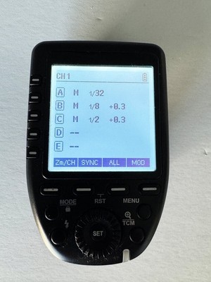 Godox XPro-S TTL Wireless Flash Trigger for Sony   Excellent Condition