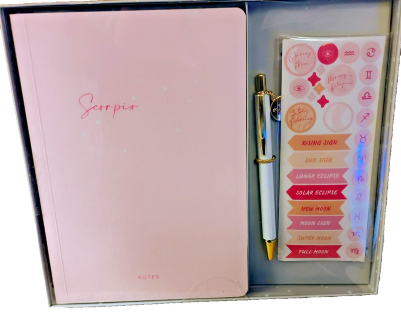 Gartner Studios Scorpio Astrology Casebound Flex Journal Set 5.75x8.125 96 Sheet