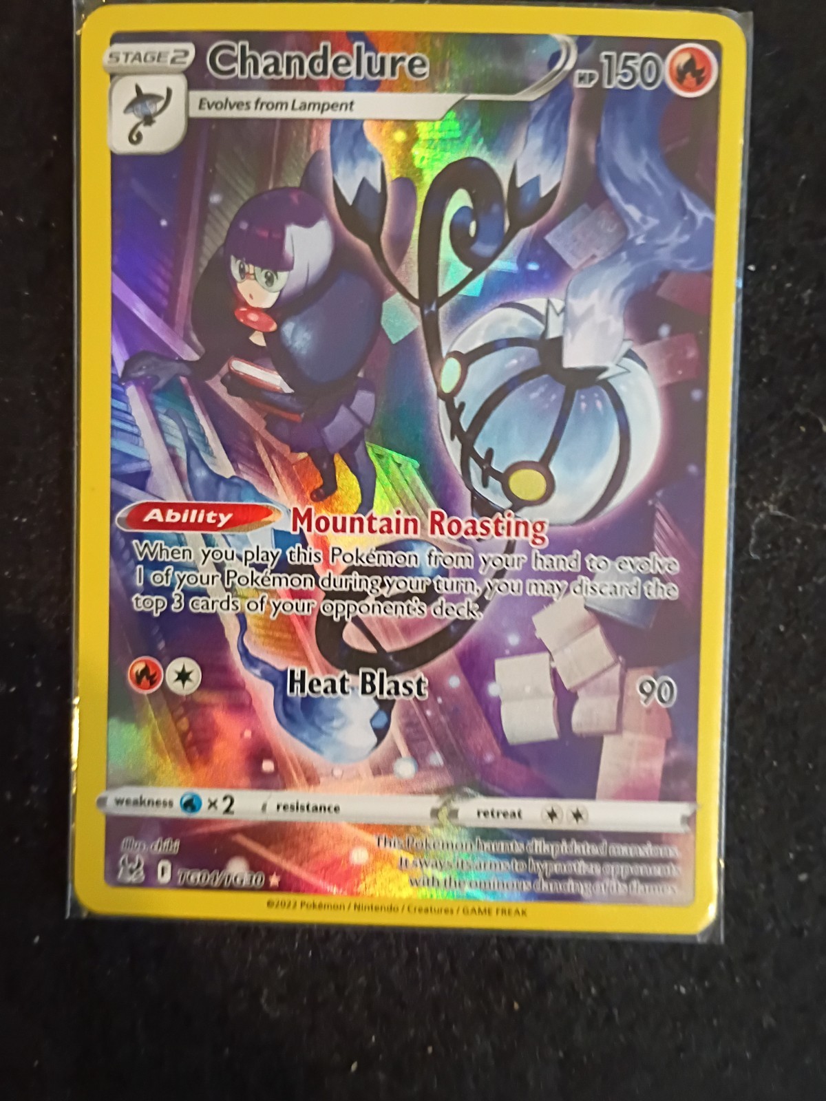 Chandelure TG04/TG30 Swsh11: Lost Origin Trainer Gallery Holo