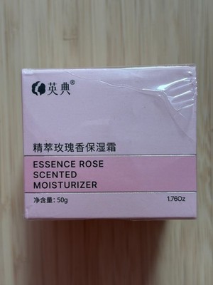 NWT Ying Dian Essence Rose Scented Moisturizer Cream Hydrate Nourish 50g/1.76oz.