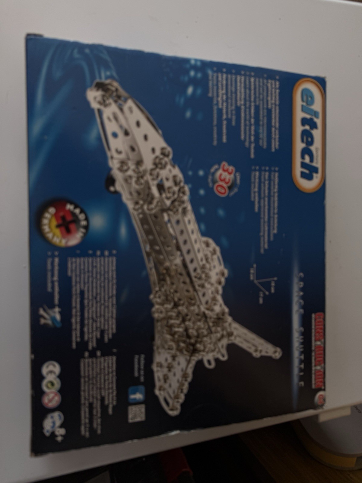 Eitech Space Shuttle - Modellismo costruzioni in metallo (simil Mecano)