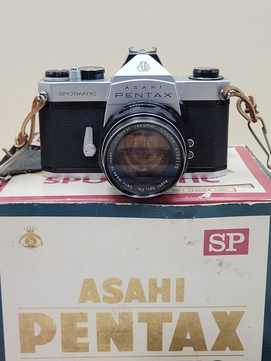 アサヒペンタックス SP SPOTMATIC／TAKUMAR 50mm f1.4 ASAHI PENTAX SPOTMATIC SP & Super Takumar 50mm F1.4 from JAPAN Vtg
