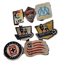 Fifa Sports Futbol Soccer Uniform Patch Lot Of 7 Various Rare Artists Collection