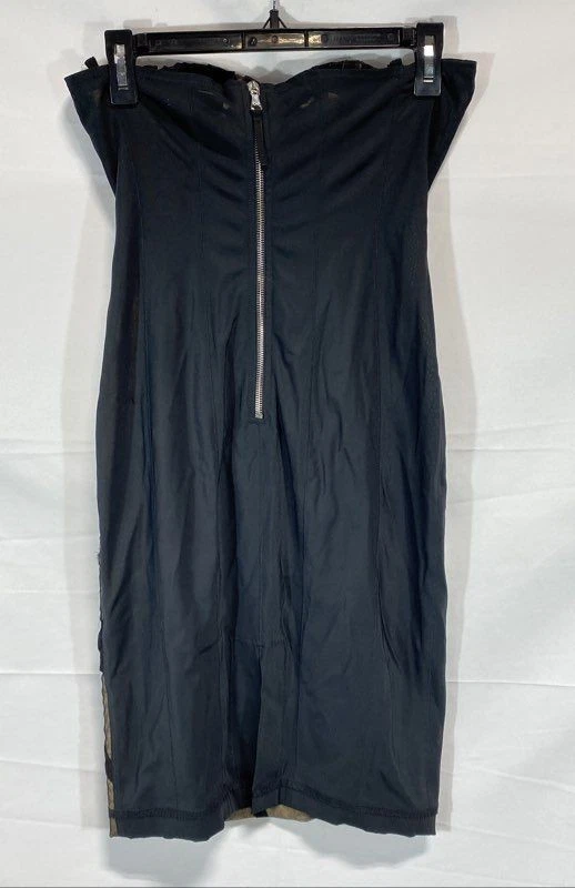 Vestido negro sin tirantes para mujer D&G talla S Foto 2 de 4