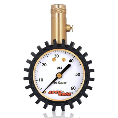 #ad Accu Gage Tire Pressure Gauge with Protective Rubber Guard Straight Chuck 6... $23.10
