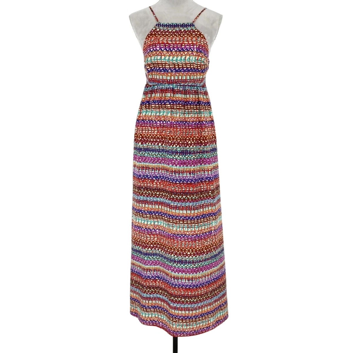 cynthia steffe maxi dress Cynthia Steffe 'Gabi' ~ Pale Green Rose Print V-Neck Maxi Dress Gown 10 NEW $278