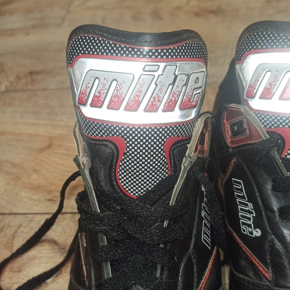 Botines de fútbol vintage Mitre SG botas de fútbol hechas en Reino Unido talla 42,5 (27 cm.) Foto 4 de 4