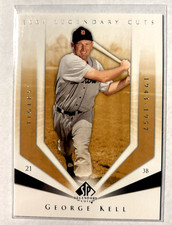 2004 SP Legendary Cuts - George Kell #45