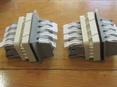 WAGO 828, 4 Position 6 AWG Terminal  Connection Blocksl  Lot of 2! New & Cool!
